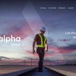 Site administrable - Alpha-group Page Accueil